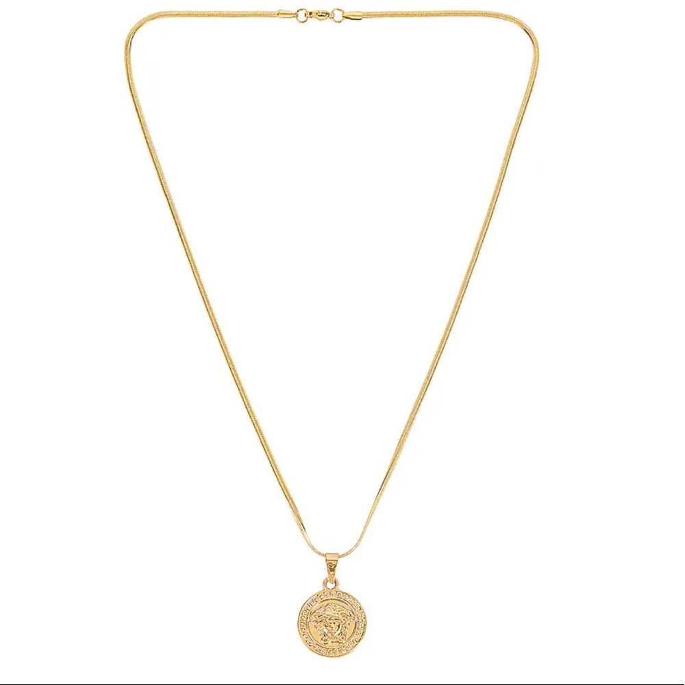 {boutique} athens gold doubloon necklace